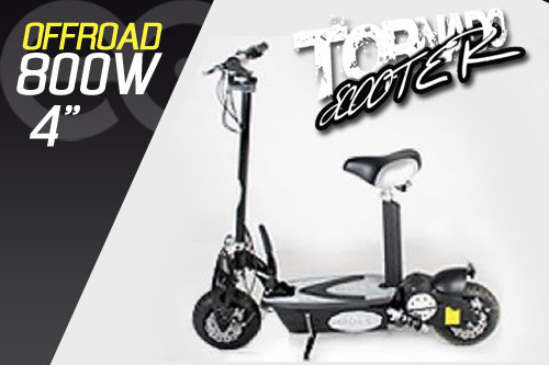 800W E-GO! Elektro Tornado Scooter 4